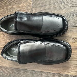 Deer Stags Men's Shiny Black Slip-On Loafers